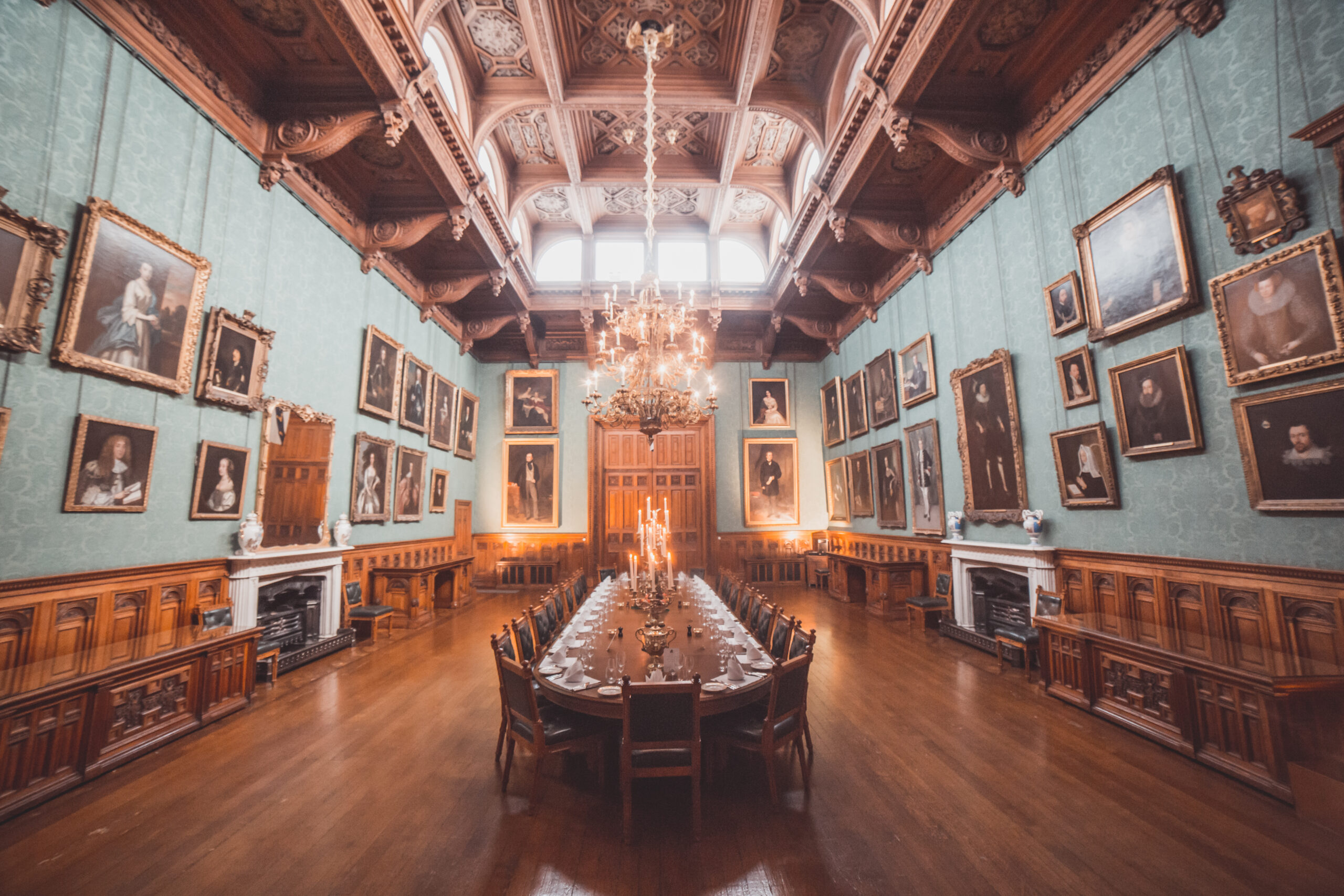 knowsley hall state dining room